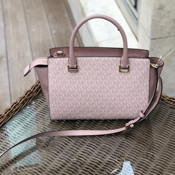 NWT Michael Kors MD Selma handbag&wallet&pom pom - Picture 7 of 8